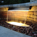 Atlantic Water Gardens Stainless Steel Spillway