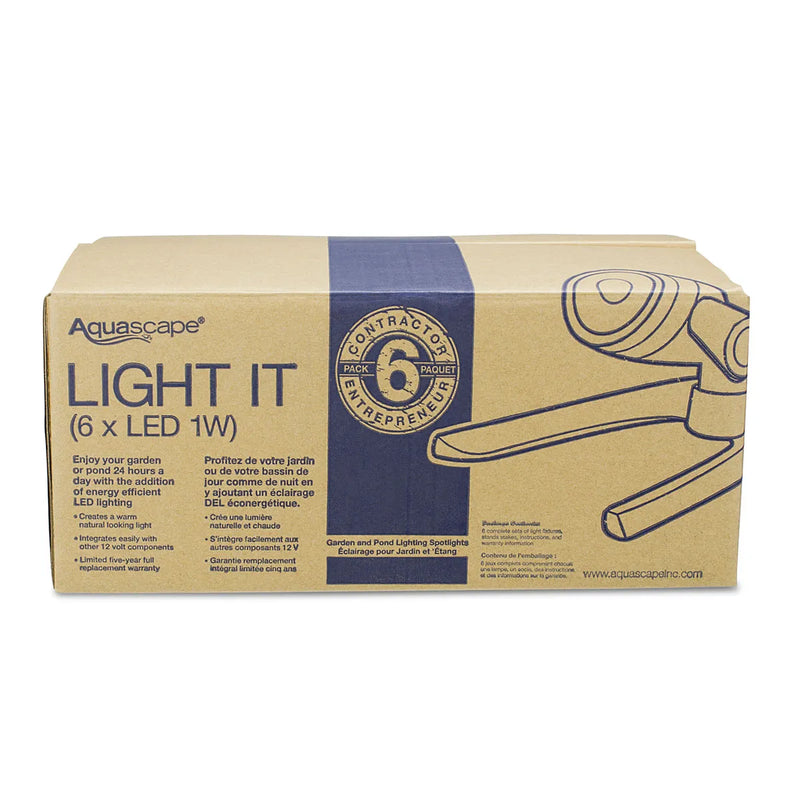 Aquascape LED 1-Watt Spotlight 6-Pack