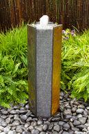 Blue Thumb Octagon Basalt Tower Fountain