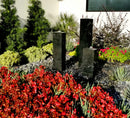 Blue Thumb Smooth Black Granite Fountain Triple Kit