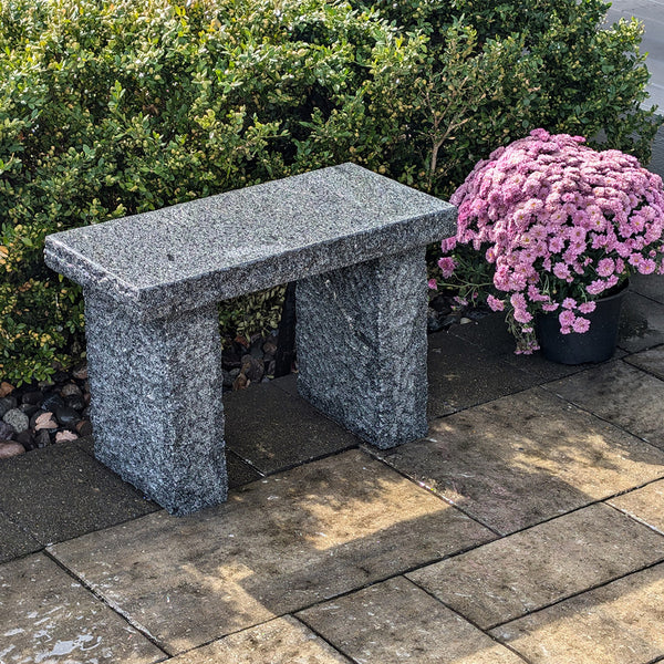 Blue Thumb Grey Granite Bench 12" w x 24" Long