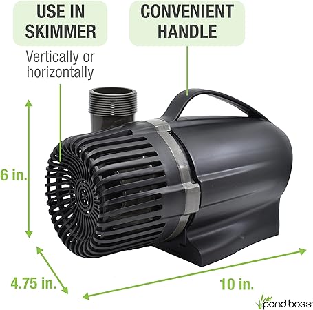 Pond Boss 3600 GPH Waterfall Pump