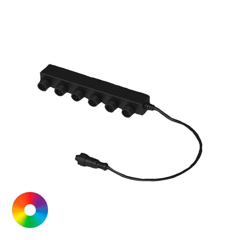 Aquascape 6-Way Color-Changing Light Splitter