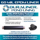 Easy Pro RPL6-305 – 30′ x 50′ DuraLiner™ Roll – 60mil EPDM Rubber Pond Liner