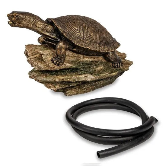 Aquascape Turtle on Log Spitter