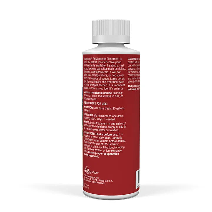 Aquascape Praziquantel Treatment – 8 oz / 236 ml