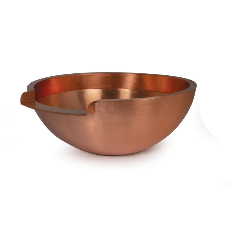 Atlantic Water Gardens 26" Round Copper Bowl w/ 12" Spillway