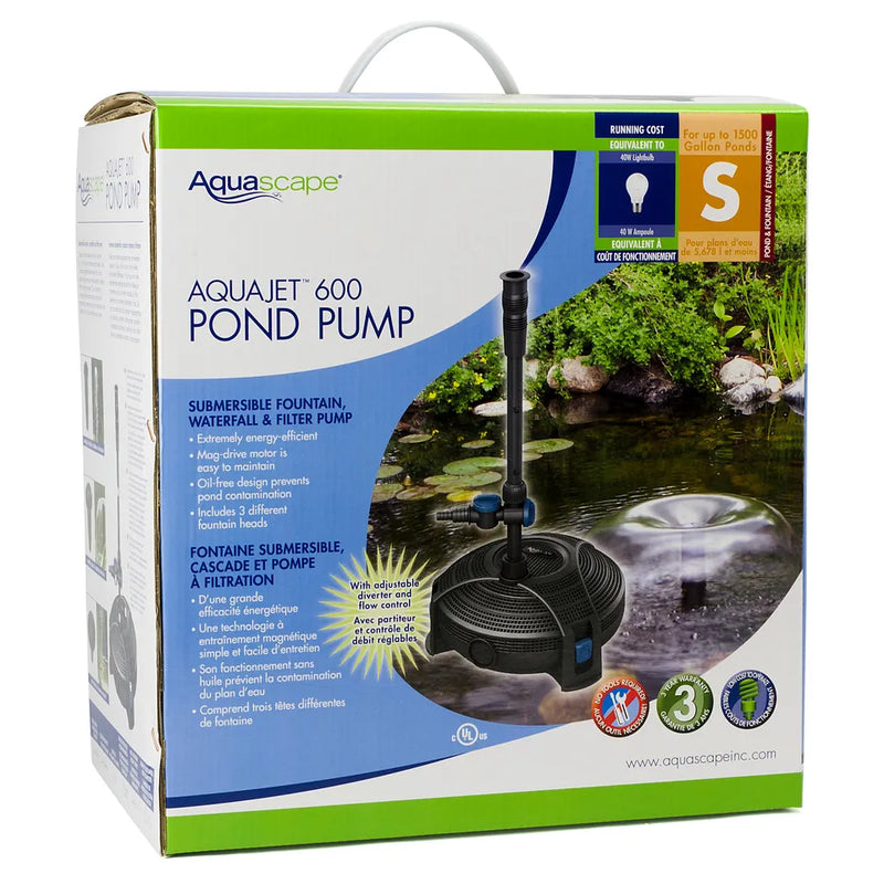 Aquascape AquaJet® 600 Pond Pump