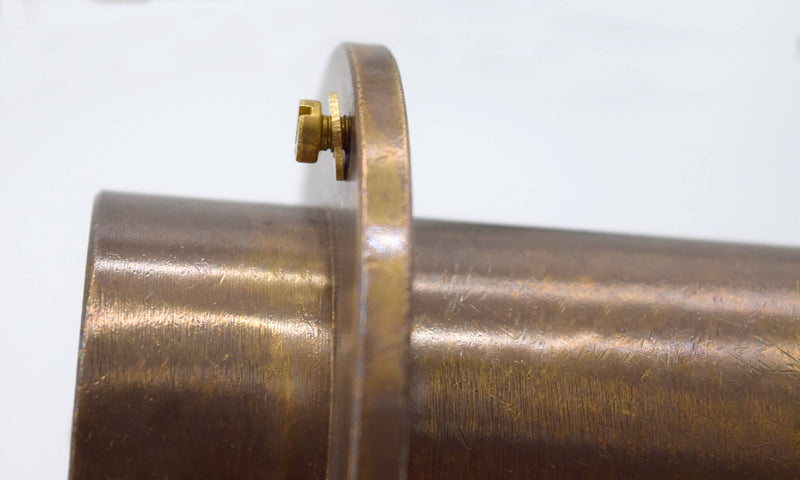 EasyPro Vianti Falls Antique Brass 2″ Round Wall Scupper
