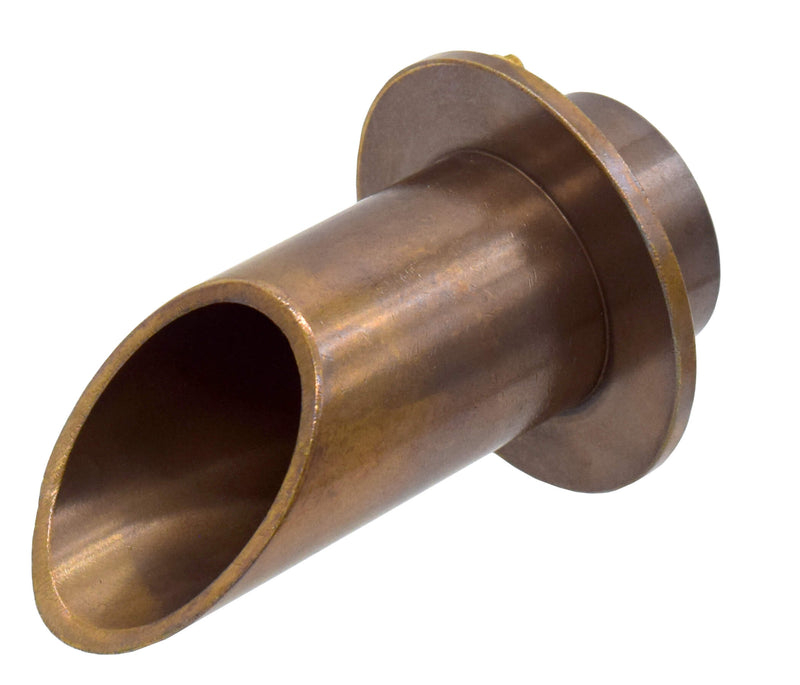 EasyPro Vianti Falls Antique Brass 2″ Round Wall Scupper