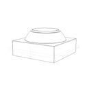 Atlantic Water Gardens Copper Pedestal for Copper Bowls