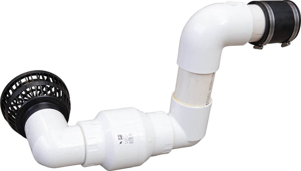 Easy Pro CVA30IB – 3″ Check Valve and Intake Screen Assembly for Intake Bay