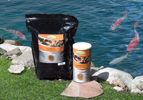 EasyPro Platinum Koi & Goldfish Food – Cold Weather Food – 5lb bag