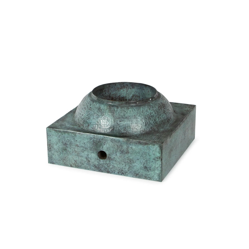 Atlantic Oase Hammered Brass Pedestal