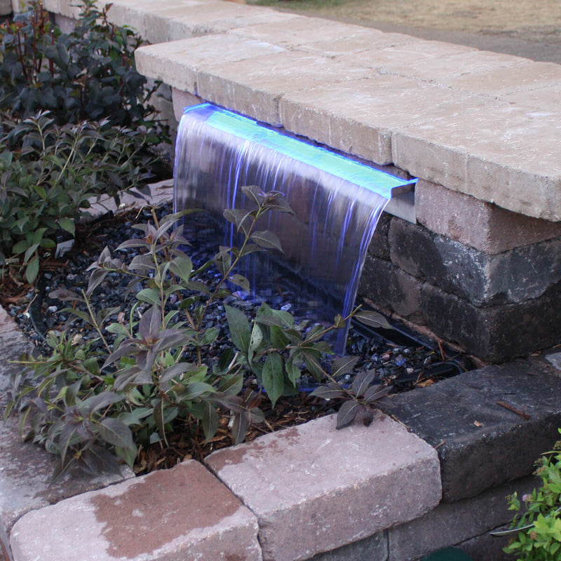 EasyPro Vianti Falls™ 23.5″ Spillway Kit With Blue Light