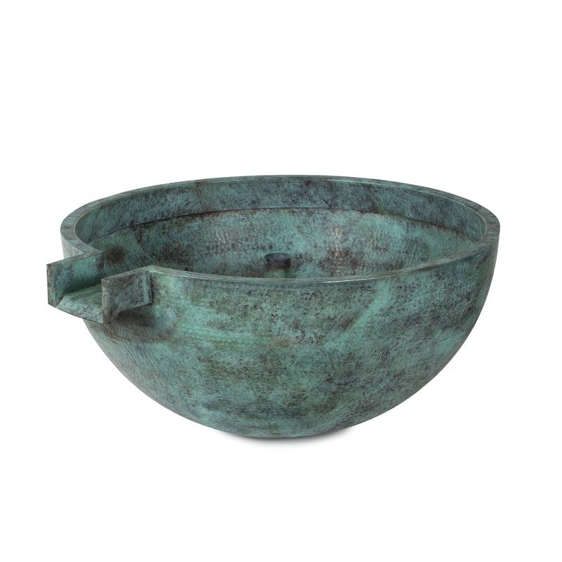 Atlantic Oase 30" Hammered Brass Bowl