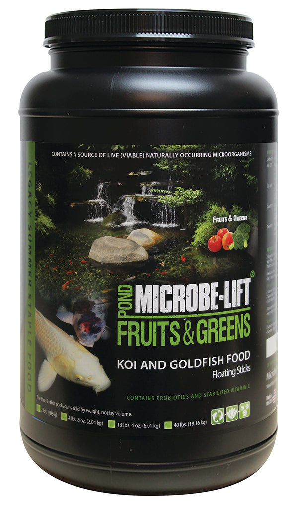 Ecological Laboratories Microbe-Lift Fruits and Greens Floating Sticks 4 lbs. 8 oz.