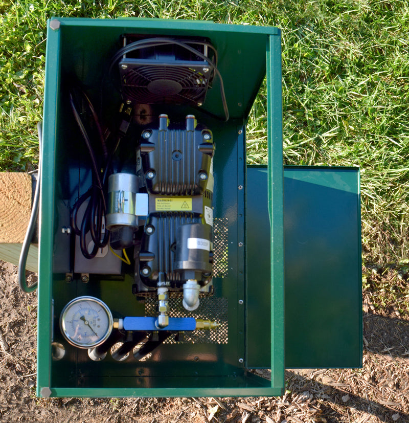 EasyPro Sentinel Deluxe Aeration System – Complete PA66W System with Post Mounted Cabinet