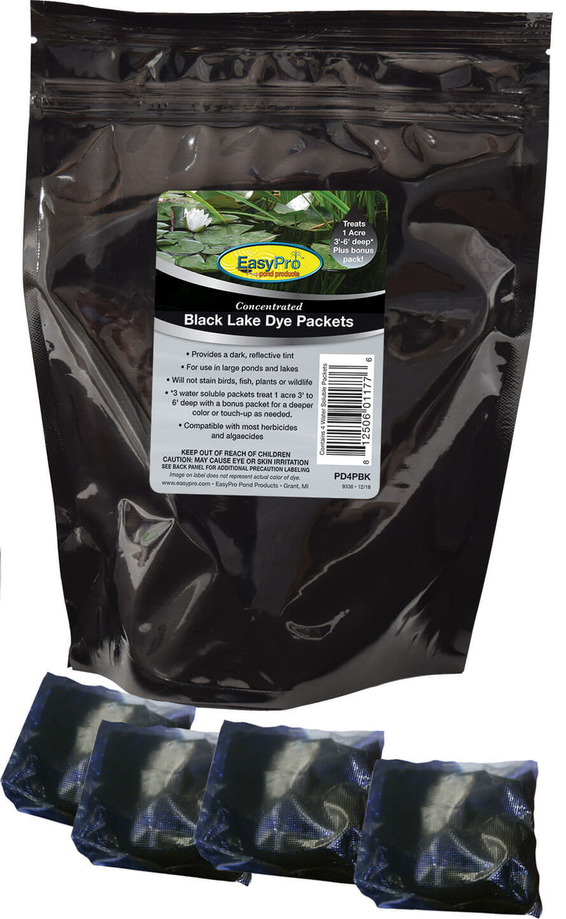 EasyPro Concentrated Black Lake Dye Packets – Dry – 4 packets