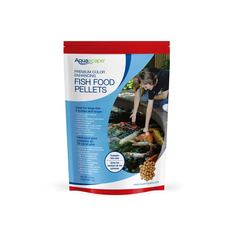 Aquascape Premium Color Enhancing Fish Food Pellets