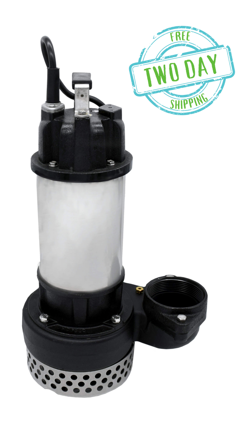 EasyPro TM Series – High volume submersible pump – Low head 9500gph 115v