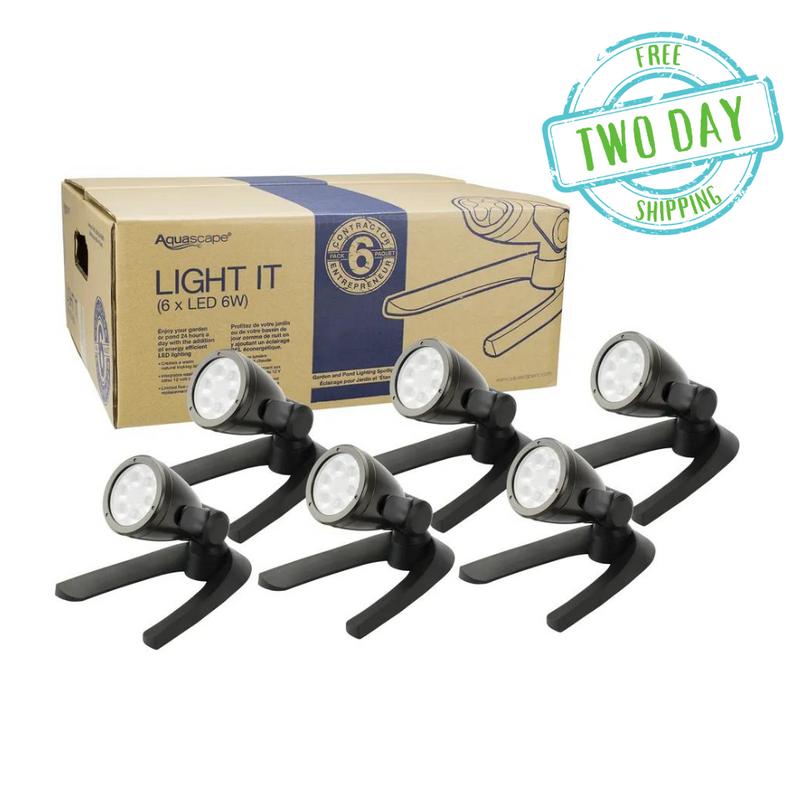 Aquascape 6-Watt LED Spotlight 6-Pack