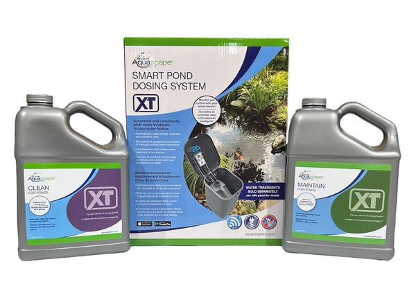 Aquascape Smart Pond Dosing System XT with 1 Gallon XT Treatments Maintain & Clean