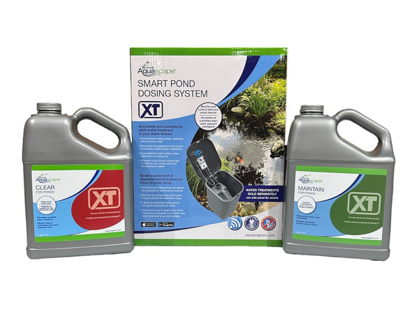 Aquascape Smart Pond Dosing System XT with 1 Gallon XT Treatments Maintain & Clear