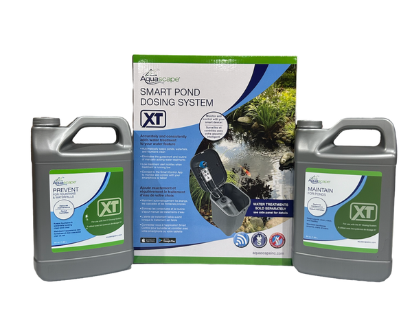 Aquascape Smart Pond Dosing System XT with 64 oz XT Treatments Maintain & Prevent for Fountains