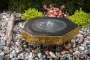 Blue Thumb Basalt Bird Bath Fountain Kit