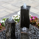 Blue Thumb Triple One Side Polished Basalt Fountain Kit