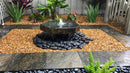 Blue Thumb Basalt Bird Bath Fountain Kit