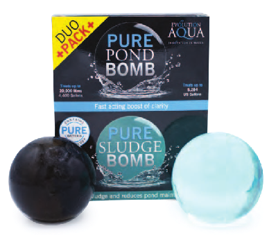 Evolution Aqua Pond Bomb & Sludge Bomb Duo Pack 6/cs