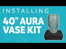Atlantic Oase 40" Aura Vase Kit with Spillway