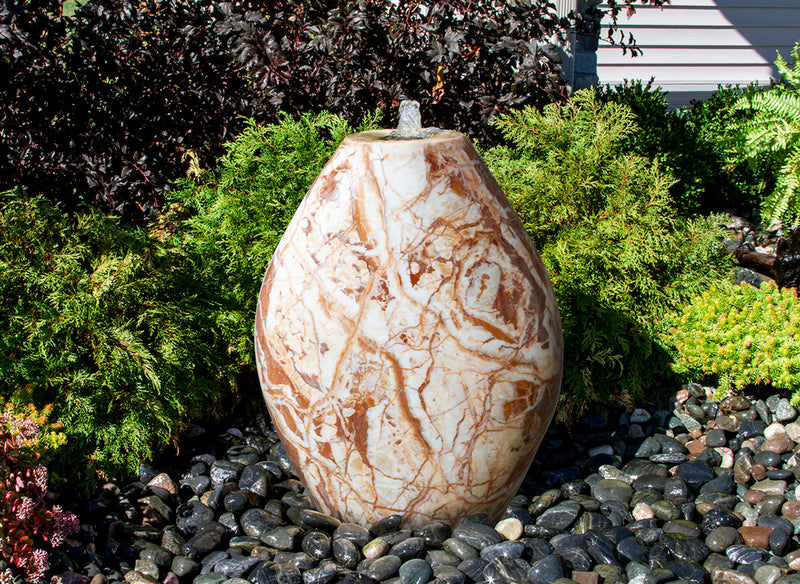 Blue Thumb 24" Red Marble - Almond Fountain Kit