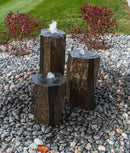 Blue Thumb Triple Semi Polished Basalt Fountain Kit