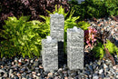 Blue Thumb Smooth Speckled Granite Fountain Triple Kit