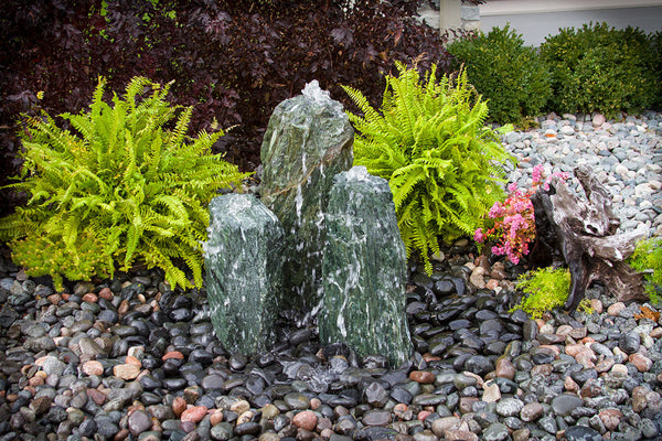 Blue Thumb Sea Green Chiseled Fountain
