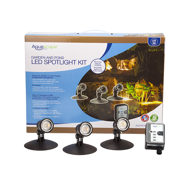 Aquascape 3-Light Spotlight Kit