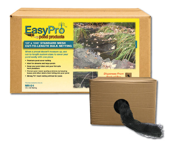 EasyPro 3/4" / 10′ X 100′ Boxed Premium Pond Cover Netting