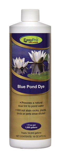 EasyPro Concentrated Blue Pond Dye – 16oz. (1 pint)