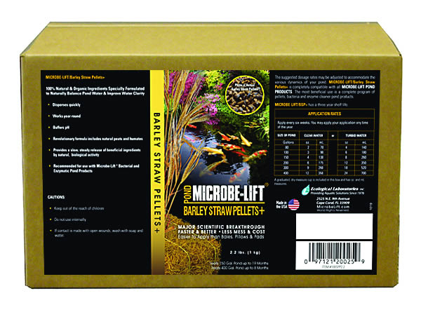 Ecological Laboratories Microbe Lift Barley Straw Pellets +