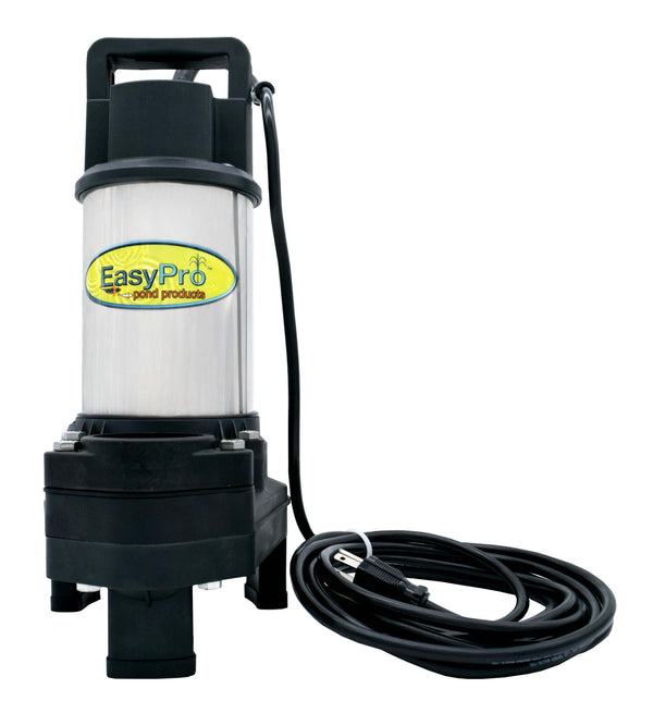 EasyPro 4100gph 115 Volt Stainless Steel Waterfall and Stream Pump