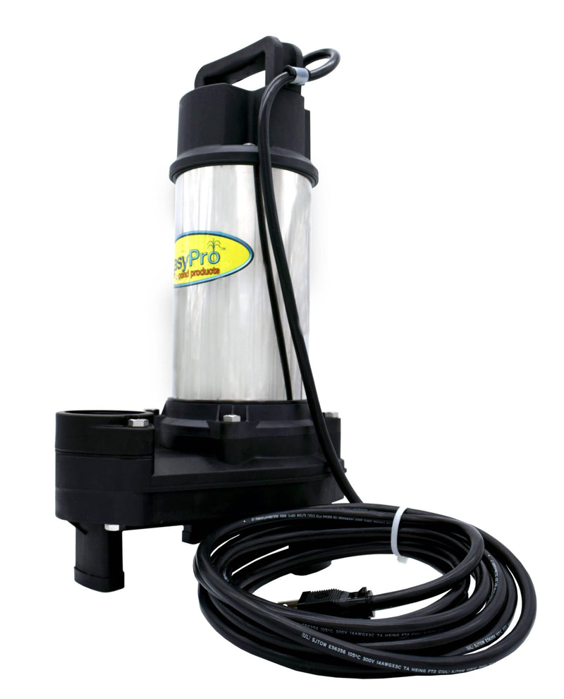 EasyPro 6000gph 115 Volt Stainless Steel Waterfall and Stream Pump