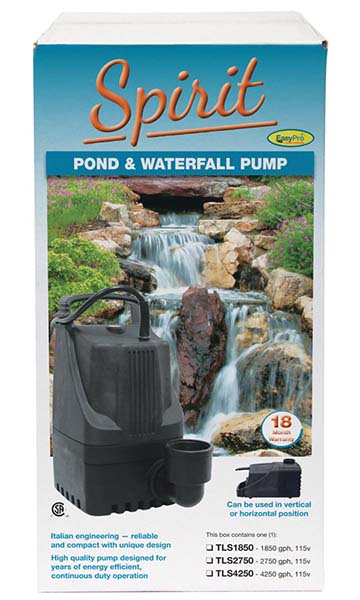 EasyPro Spirit Pond and Stream Pump – 1850gph