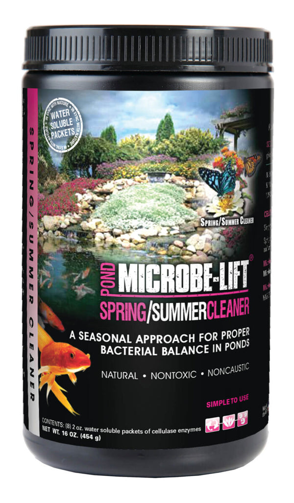 Ecological Laboratories Microbe Lift Spring/Summer Cleaner 8 Count 2oz. Packets