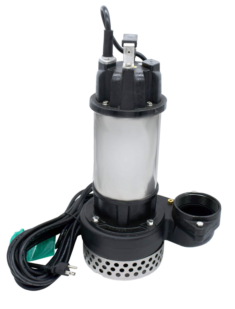 EasyPro TM Series – High volume submersible pump – Low head 9500gph 115v