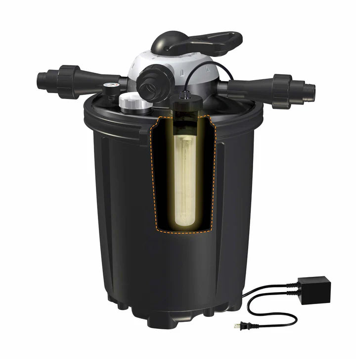 PondMaster CGUV5500 with 18 W UV Clarifier Clearguard Pressurized Filter